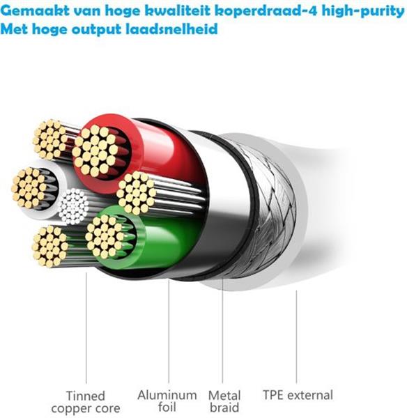 Grote foto drphone usb 3.1 type c usb c naar vga converter type c vga adapter kabel geen thunderbolt 3 telecommunicatie opladers en autoladers
