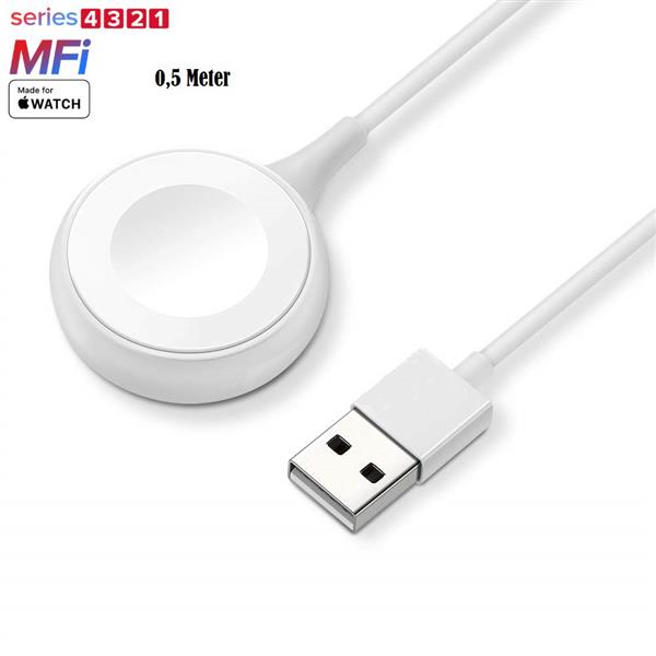 Grote foto drphone apple watch 4 3 2 1 mfi gecertificeerd wireless charging pad oplader magnetische oplaadkab telecommunicatie opladers en autoladers