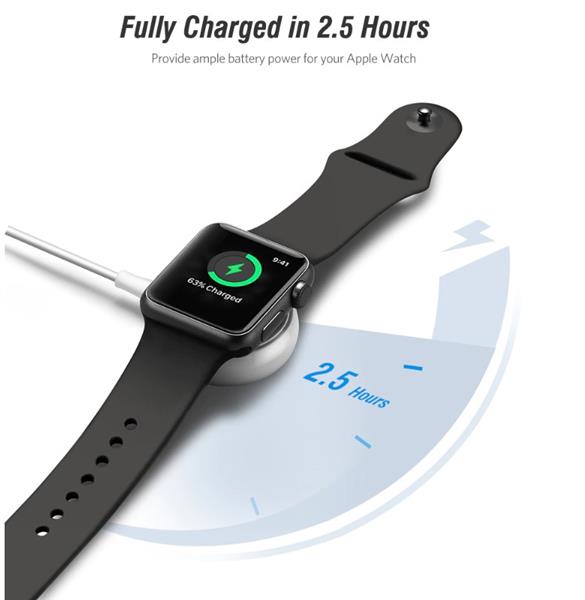 Grote foto drphone apple watch 4 3 2 1 mfi gecertificeerd wireless charging pad oplader magnetische oplaadkab telecommunicatie opladers en autoladers