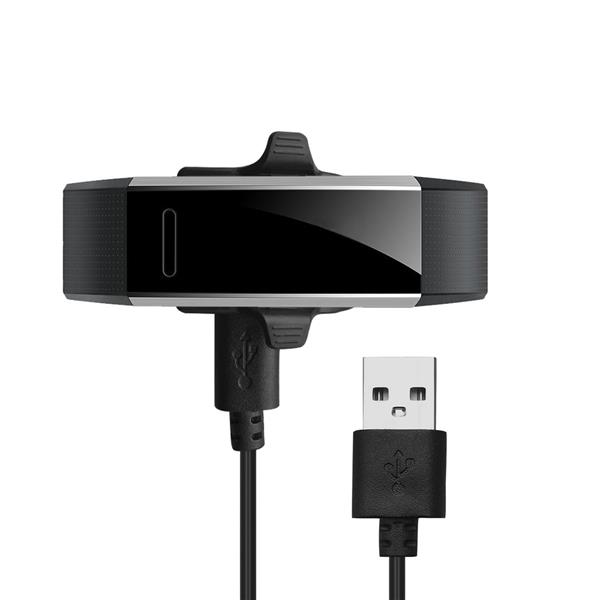 Grote foto drphone huawei band 2 3 4 en 5 pro oplader oplaad dock inclusief kabel zwart telecommunicatie opladers en autoladers