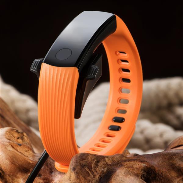 Grote foto drphone huawei band 2 3 4 en 5 pro oplader oplaad dock inclusief kabel zwart telecommunicatie opladers en autoladers