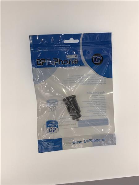 Grote foto drphone invisible 5v 2.4a usb auto oplader 1 meter type c oplaadkabel usb c samsung galaxy s10 telecommunicatie opladers en autoladers