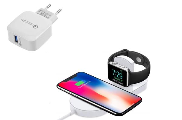 Grote foto drphone wireless dock bureaulader docking station qi lader geschikt voor apple watch 4 3 kleding dames horloges