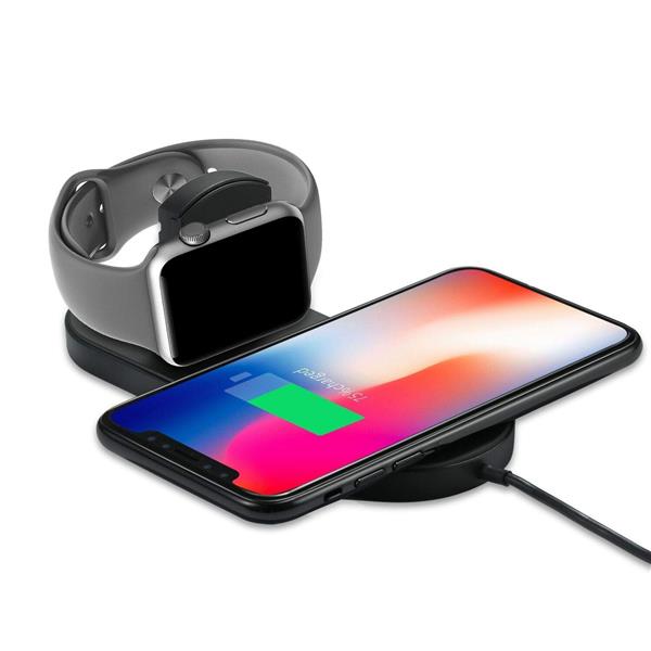 Grote foto drphone wireless dock bureaulader docking station qi lader geschikt voor apple watch 4 3 kleding dames horloges