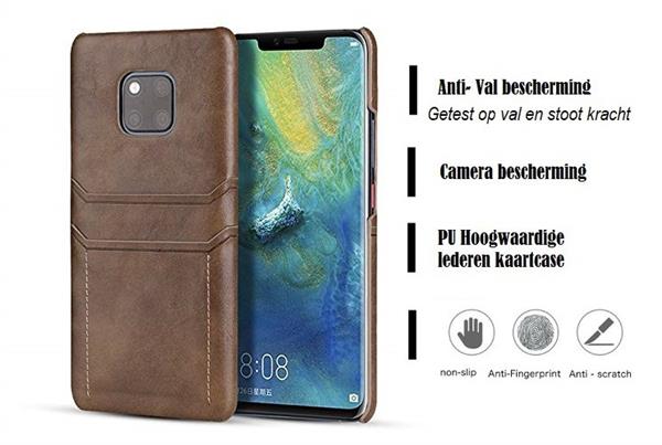 Grote foto drphone huawei mate 20 pro luxe kaarthouder case premium pu lederen backcover telecommunicatie mobieltjes