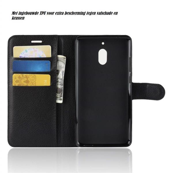 Grote foto drphone nokia 2.1 flipcover bookcase luxe booktype pu lederen portemonnee case wallet case met telecommunicatie mobieltjes