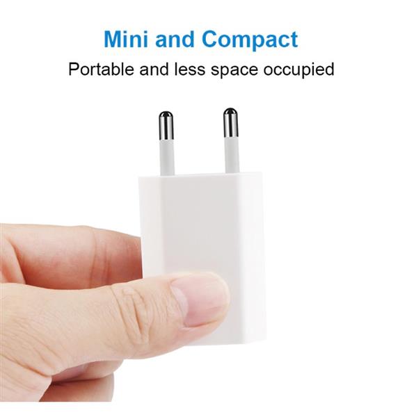 Grote foto olesit uns 1536 usb lader stekker oplader 5w adapter 3 meter oplaadkabel veillig laden apple telecommunicatie opladers en autoladers