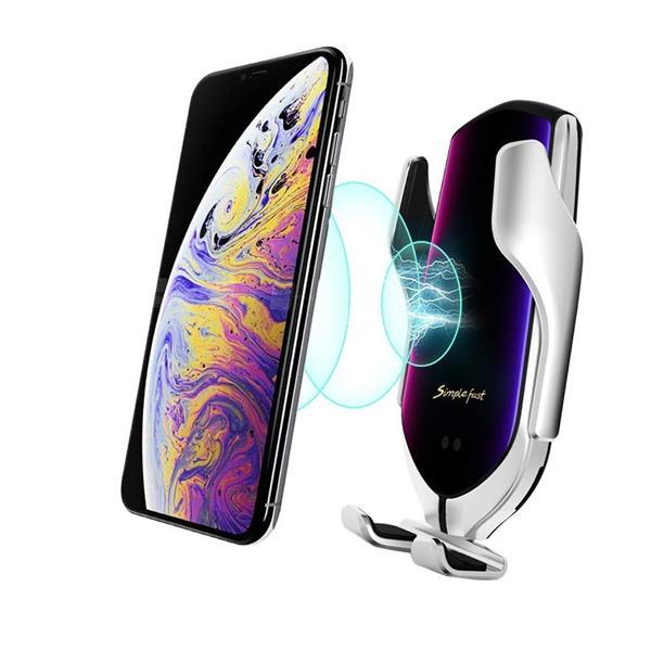 Grote foto drphone smart sensor v2 autohouder draadloze qi oplader infrarood 360 graden rotatie drphone telecommunicatie opladers en autoladers