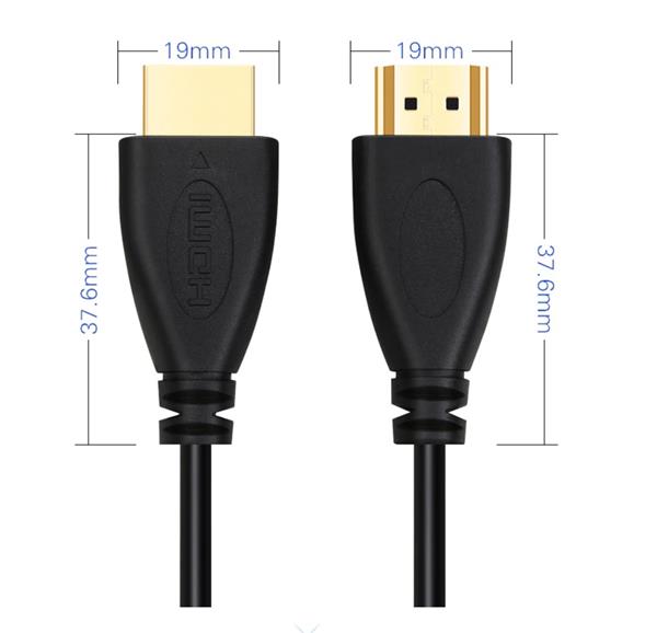 Grote foto drphone hi speed hdmi naar hdmi kabel 4k ultra hd 5 meter 1.4v hoge snelheid goud verguld telecommunicatie opladers en autoladers