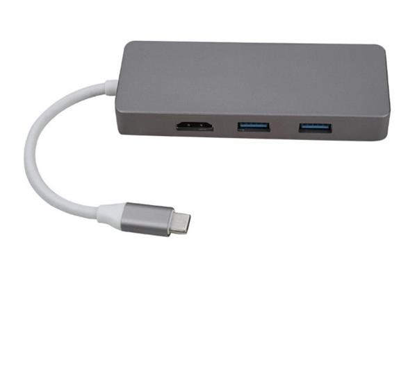 Grote foto drphone 5 in 1 type c naar hdmi hub 4k adapter vga usb3.0 usb c power delivery computers en software overige computers en software