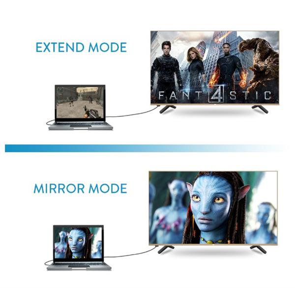 Grote foto drphone displayport naar vga 1080p full hd 50 60 hz zwart telecommunicatie opladers en autoladers