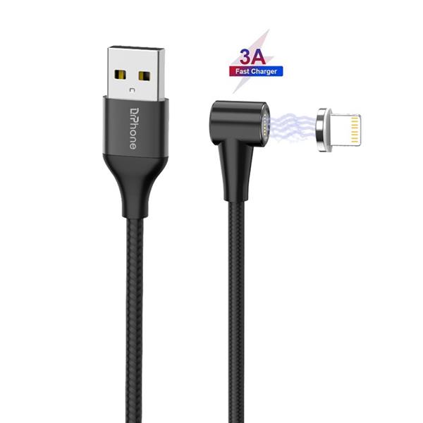 Grote foto drphone pro series magnetische 90 lightning oplaadkabel voor apple iphone ipad ipod 3a max telecommunicatie opladers en autoladers