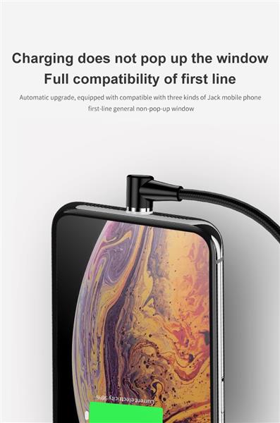 Grote foto drphone pro series magnetische 90 lightning oplaadkabel voor apple iphone ipad ipod 3a max telecommunicatie opladers en autoladers