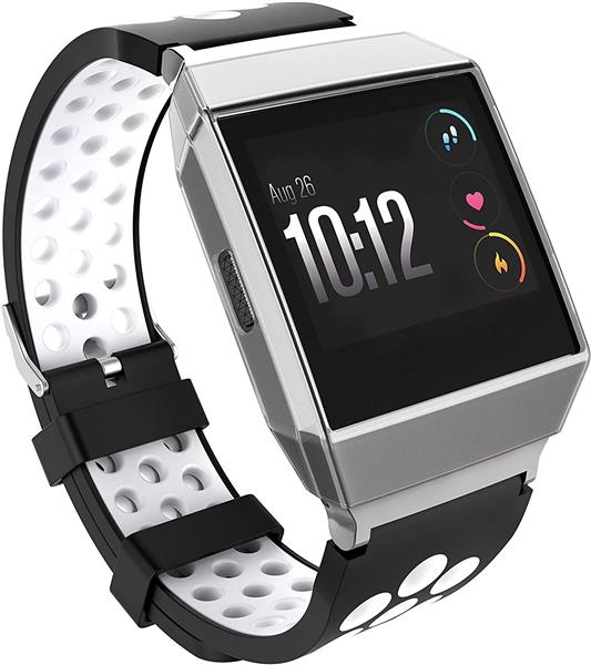 Grote foto drphone fitbit ionic tpu case beschermhoes schokbestendig grijs kleding dames horloges