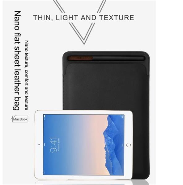 Grote foto drphone pu lederen sleeve met houder voor apple pencil geschikt voor ipad pro 9.7 10.2 10.5 11 i telecommunicatie mobieltjes