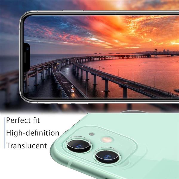 Grote foto drphone iphone 11 camera lens 9h gehard glas screenprotector tempered glass telecommunicatie mobieltjes