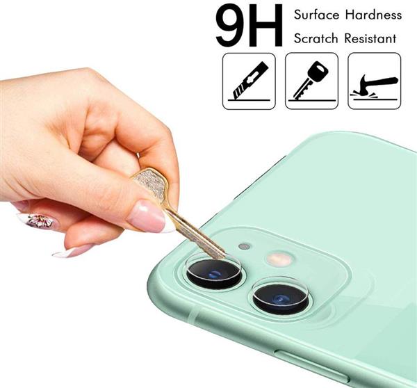 Grote foto drphone iphone 11 camera lens 9h gehard glas screenprotector tempered glass telecommunicatie mobieltjes