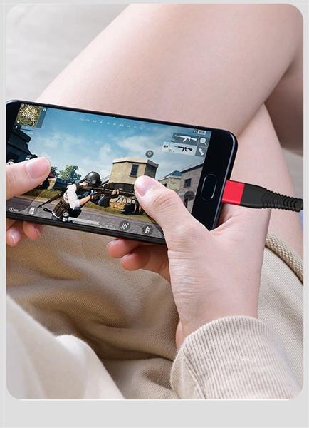 Grote foto drphone sl02 micro usb gevlochten kabel 2.4a data sync en snel opladen telecommunicatie opladers en autoladers