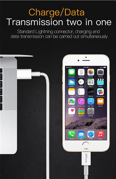 Grote foto drphone lunar usb c naar lightning kabel fast charge 9v 50 sneller laden ipad pro iphone telecommunicatie opladers en autoladers