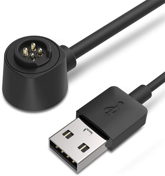 Grote foto drphone oplader usb oplaadkabel geschikt voor o.a polar m600 loop 1 loop 2 1m zwart telecommunicatie opladers en autoladers