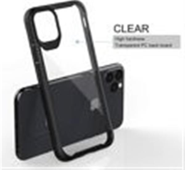 Grote foto drphone iphone 11 pro hybrid protective case cover ultra slim bumper anti schok zwart telecommunicatie mobieltjes