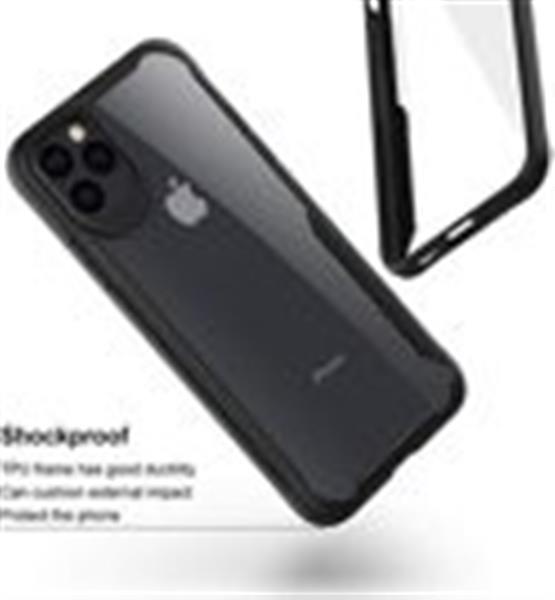 Grote foto drphone iphone 11 pro hybrid protective case cover ultra slim bumper anti schok zwart telecommunicatie mobieltjes