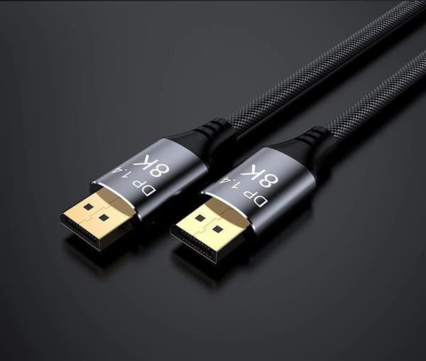 Grote foto drphone h120 8k ultra hd 1.5 meter displayport naar displayport 1.4 male naar male kabel telecommunicatie opladers en autoladers