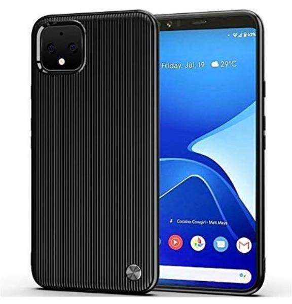 Grote foto drphone google pixel 4 xl tpu hoesje verticale ontwerp schokbestendig krasbestendig zwart telecommunicatie mobieltjes