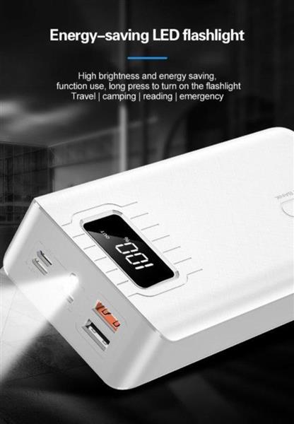 Grote foto drphone hypercell 30.000 mah lader led display led lamp powerbank met extra capaciteit re telecommunicatie opladers en autoladers