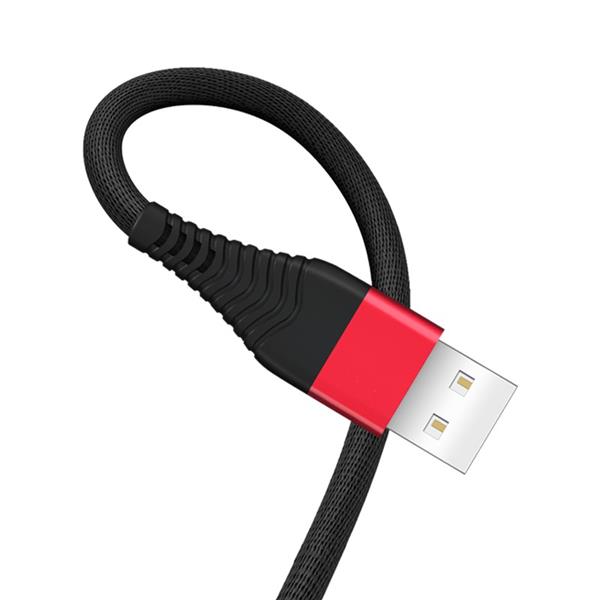 Grote foto drphone acc02 iq smart 2 poort lader 5v 2.4a 2 usb poorten 1 meter x1 lightning apple 8 pin telecommunicatie opladers en autoladers