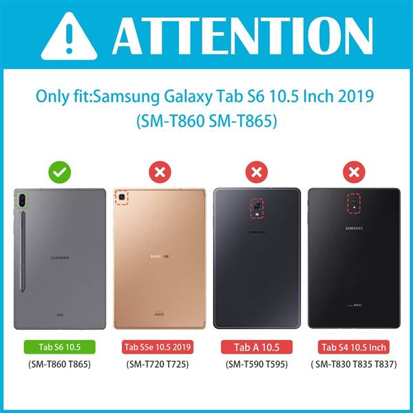 Grote foto drphone tri fold opvouwbare cover pu lederen case voorkant achterkant samsung galaxy tab s telecommunicatie mobieltjes