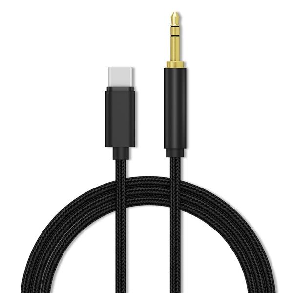 Grote foto drphone sc6 usb c female naar 3.5mm aux jack male kabel dac 1 meter voor smartphones auto telecommunicatie opladers en autoladers