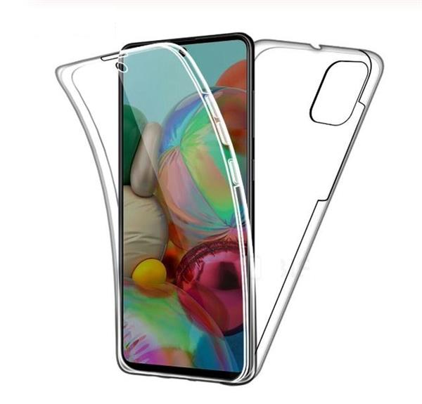 Grote foto drphone s20 plus dual tpu case 360 graden cover voor en achter volledig bescherming transpa telecommunicatie mobieltjes