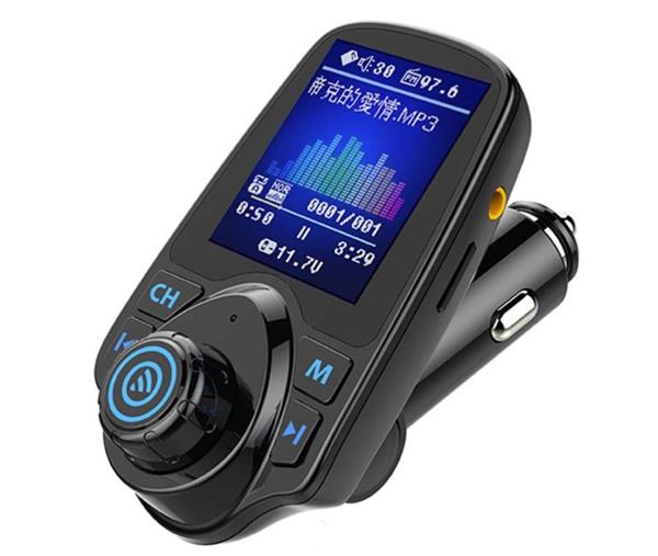 Grote foto drphone bc7 business 5 in 1 universele draadloze bluetooth handsfree carkit met fm transmitter telecommunicatie opladers en autoladers