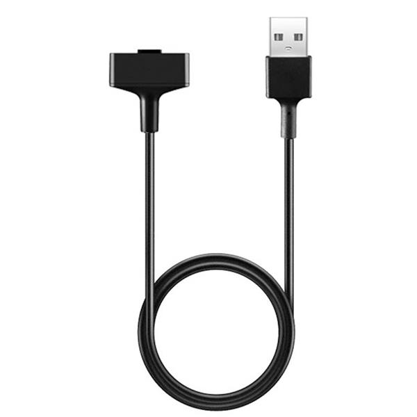 Grote foto drphone ion3 1 meter fitbit ionic magnetisch usb oplaad kabel charger lader adapter zwart telecommunicatie opladers en autoladers