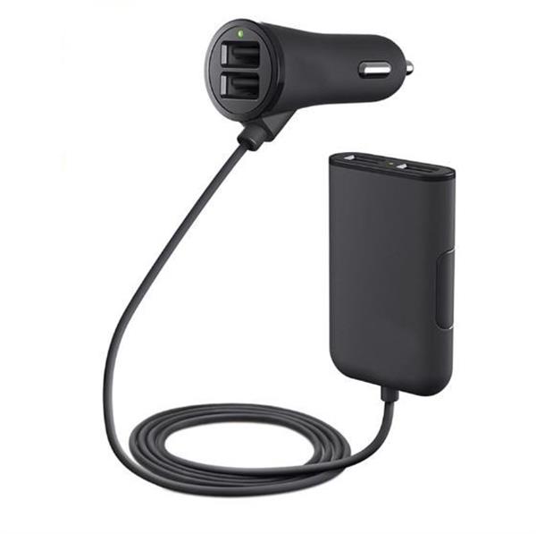 Grote foto drphone pcc1 auto vrachtwagen 12 24v lader 36w 7.2a met 4 usb poorten voor opladen voor en acht telecommunicatie opladers en autoladers