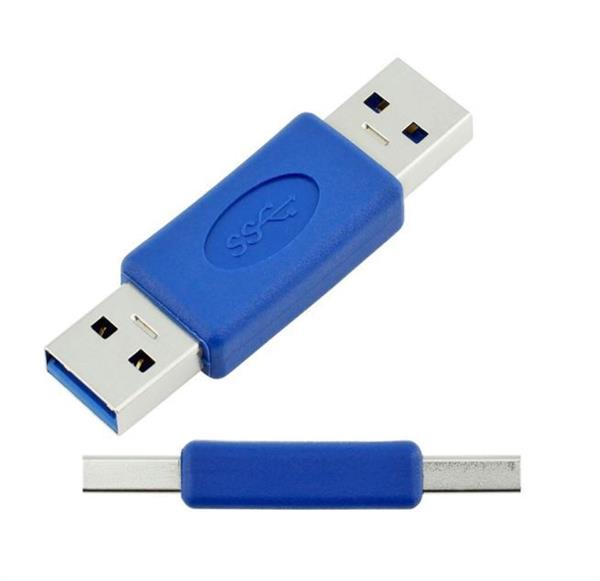 Grote foto drphone high speed usb 3.0 type a mannelijk naar mannelijk adapter verlengstuk converter blauw computers en software overige computers en software