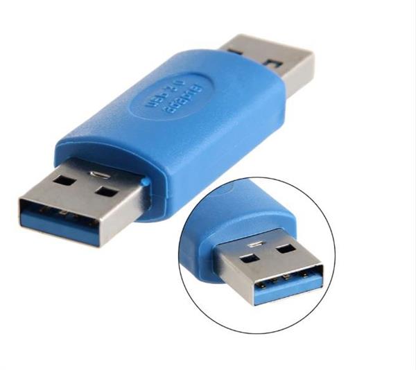 Grote foto drphone high speed usb 3.0 type a mannelijk naar mannelijk adapter verlengstuk converter blauw computers en software overige computers en software