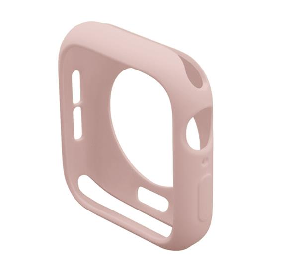 Grote foto drphone fc2 44mm case kras en schokbestendig tpu hoesje geschikt voor apple watch 44mm roze kleding dames horloges