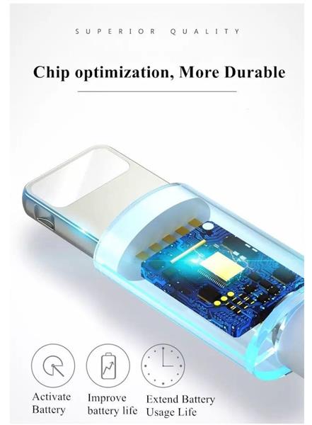 Grote foto 1 pack gecertificeerde drphone usb lader stekker oplader 3 meter kabel safe charge apple ip telecommunicatie opladers en autoladers