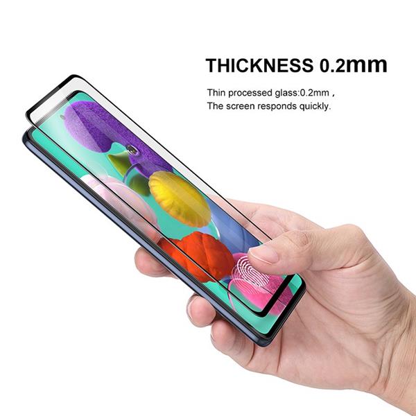 Grote foto drphone samsung galaxy a71 tempered glas 3d volledige glazen dekking full coverage 9h zwart telecommunicatie mobieltjes