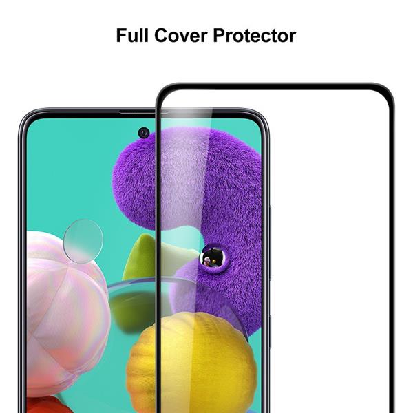 Grote foto drphone samsung galaxy a51 tempered glas 3d volledige glazen dekking full coverage 9h zwart telecommunicatie mobieltjes