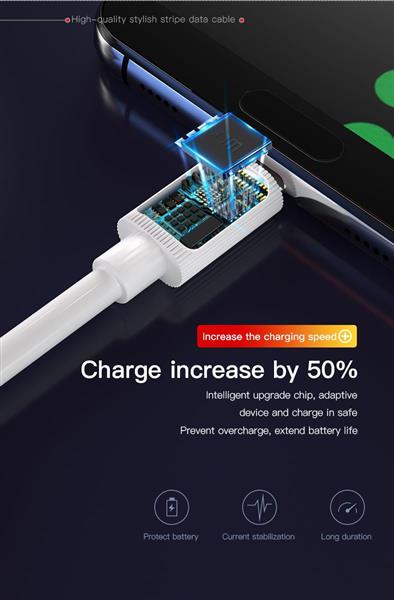 Grote foto drphone dm series lightning 8 pin oplaadkabel datakabel extra stevig 1m laadkabel voor app telecommunicatie opladers en autoladers