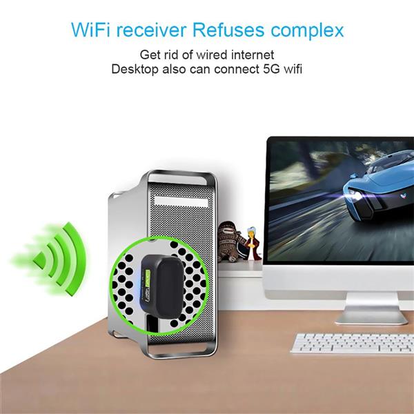 Grote foto drphone w3 pro driver free 600mbps dual band usb wifi plug en play wifi adapter zonder i computers en software overige computers en software