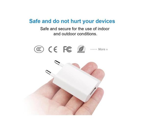 Grote foto 1 pack gecertificeerde drphone usb lader stekker oplader 2 meter kabel safe charge apple ip telecommunicatie opladers en autoladers