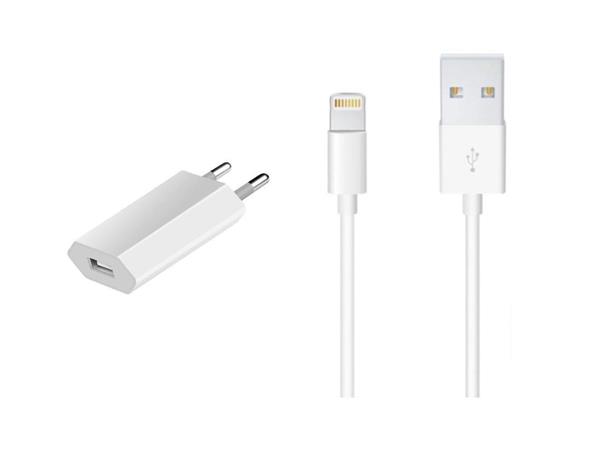 Grote foto 1 pack gecertificeerde drphone usb lader stekker oplader 2 meter kabel safe charge apple ip telecommunicatie opladers en autoladers