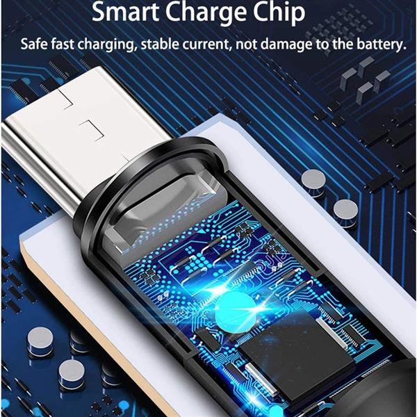 Grote foto drphone mx2 nylon gevlochten 3 in 1 lightning micro usb type c 5a snelle usb data oplaadkabel zw telecommunicatie opladers en autoladers