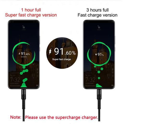 Grote foto drphone mx2 nylon gevlochten 3 in 1 lightning micro usb type c 5a snelle usb data oplaadkabel zw telecommunicatie opladers en autoladers