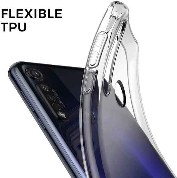 Grote foto drphone moto g8 plus hoesje ultra dun premium soft gel case transparant telecommunicatie mobieltjes