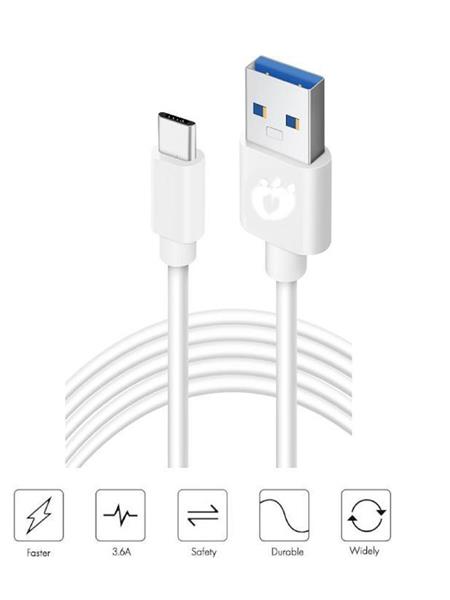 Grote foto olesit usb c type c 1 meter fast charge 3.6a snelle oplaadkabel veilig laden data sync tra telecommunicatie opladers en autoladers